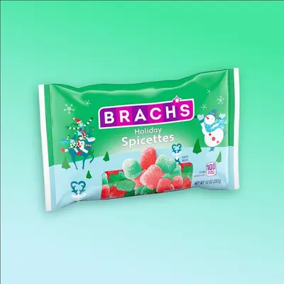 Brach Holiday Spicettes karácsonyi zselés cukorka 283g