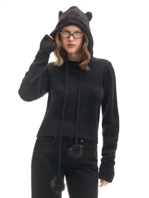 Applikált pulóver (473FL-99X)