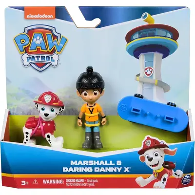 Mancs Őrjárat: Marshall kiskutya és Daring Danny X szett Spin Master