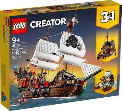 LEGO Kalózhajó (31109) - OFFLINE elárazás Auchan bizalomkártyával