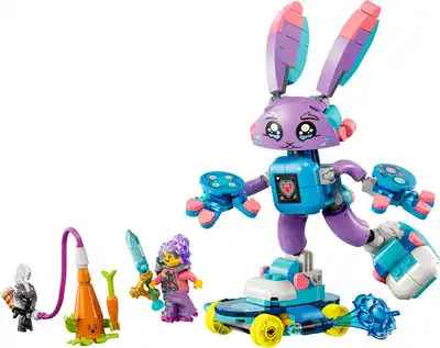 LEGO Izzie és Bunchurro, a gaming nyuszi 71490
