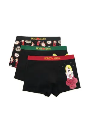 3 darab mintás női boxeralsó Home Alone (660FY-99X)