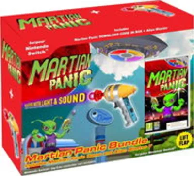 Martian Panic + Alien Blaster fegyver - Nintendo Switch konzol játék