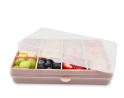 Melii Snackle Box uzsonnás doboz, rózsaszín