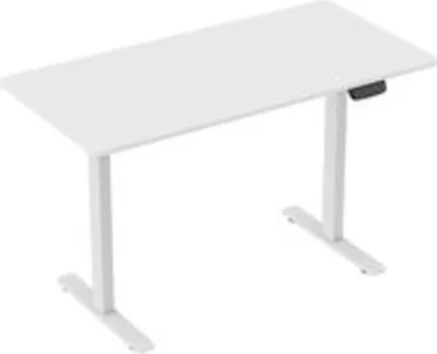 AlzaErgo Table ET4 AiO Touch 140×70 cm fehér állítható magasságú asztal
