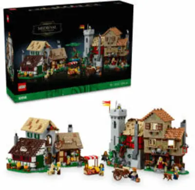 LEGO Icons 10332 Középkori tér, építőkészlet