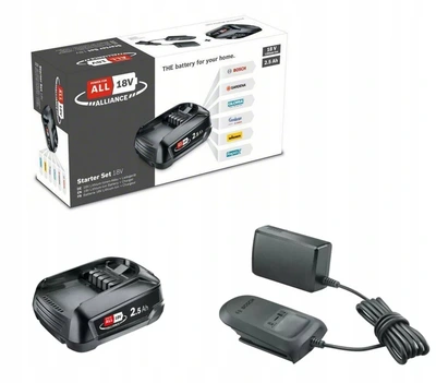 BOSCH Kezdőkészlet PBA 18V 2,5 Ah + AL 18V-20 W (1600A02625)