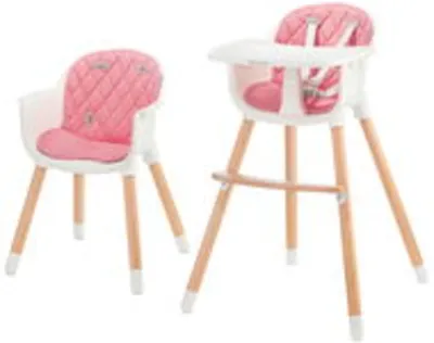 Kinderkraft Sienna pink etetőszék