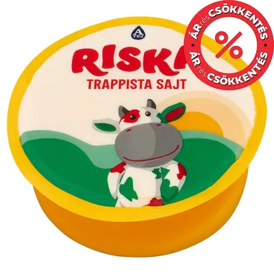 Riska félzsíros, félkemény sajt