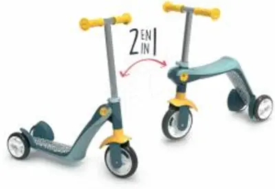 Smoby Kerékpár 2in1 Háromkerekű Roller Lovagló (750612)