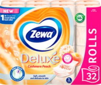 ZEWA Deluxe Cashmere Peach (32 db) wc papír (AlzaPlus+)
