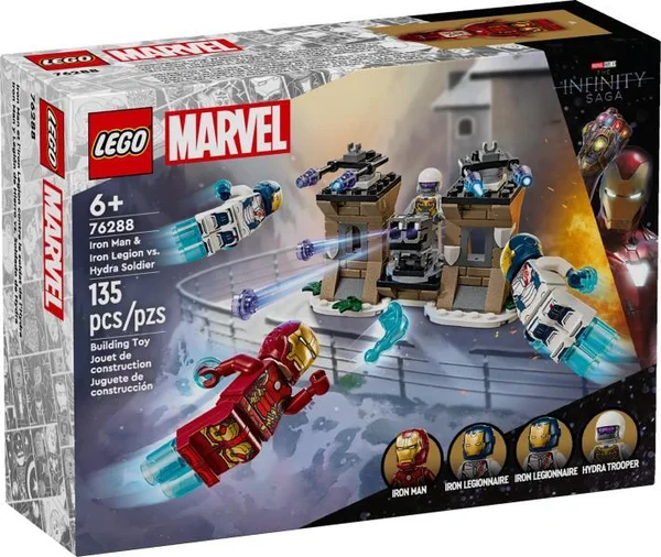 LEGO Heroes 76288 Marvel 76288 Vasember és a Vas Légió vs. Hydra