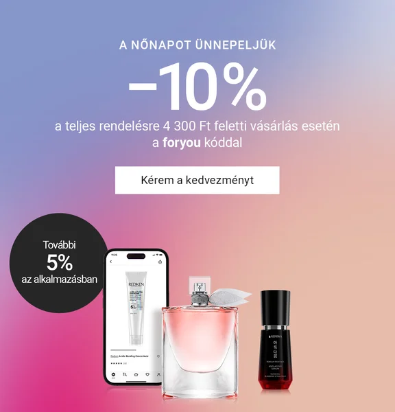 -15% a teljes árú termékekre 4300 Ft felett az appban