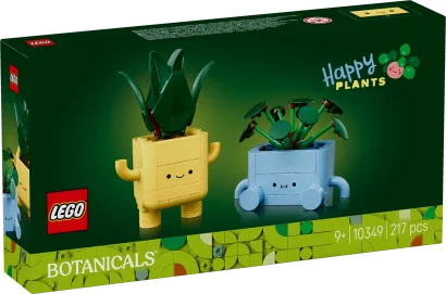 LEGO Botanicals 10349 Mosolygós növények