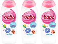 Baba Triopack tusfürdő málna és rózsafa illattal 400 ml tusfürdő
