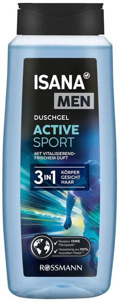 Isana Men Sport tusfürdő - 500 ml