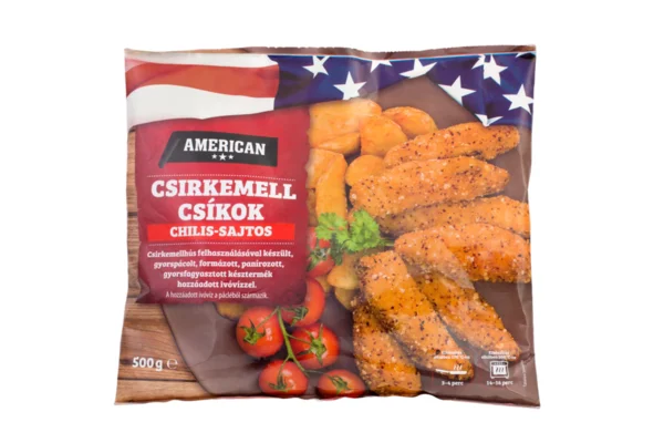 American Csirkemell csíkok, 500g