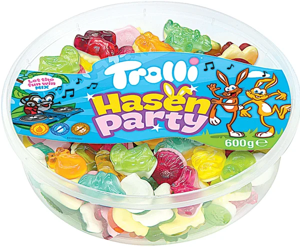 Trolli nyuszi party gumicukor, 600 g
