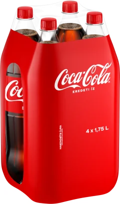 Coca-Cola colaízű szénsavas üdítőital 4 x 1,75 l