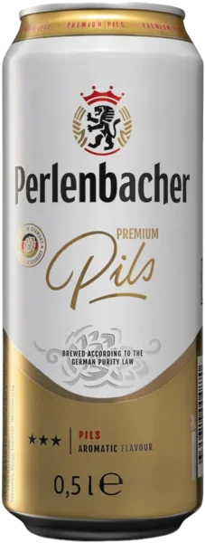 Perlenbacher Világos sör, 4,9%