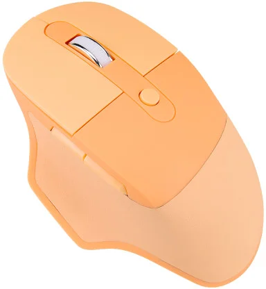 GEEZER M4DM Dual Mode Vezeték nélküli Egér 2.4GHz + BT - Barack, wireless Peach