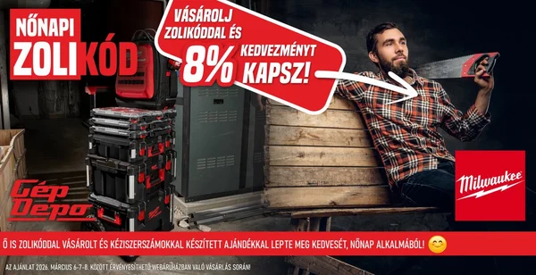 Zoltán és nőnapi ajánlat