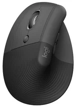 Logitech Lift Függőleges Balkezes egér, grafitszürke (910-006474)