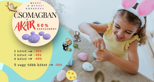 Mesék a nyuszi kosarából - csomagban akár 50% kedvezménnyel