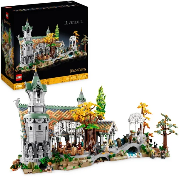 LEGO Icons A Gyűrűk Ura: Rivendell 10316 építőkockák
