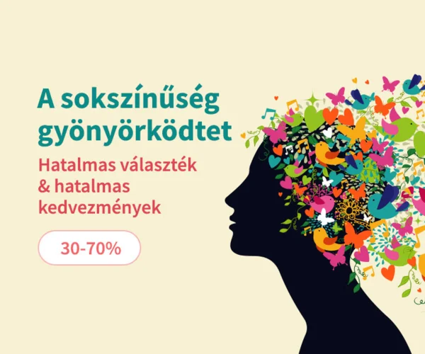 30-70% kedvezmény könyvekre