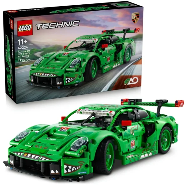 LEGO Technic 42224 Porsche 911 GT3 R REXY AO Racing autó