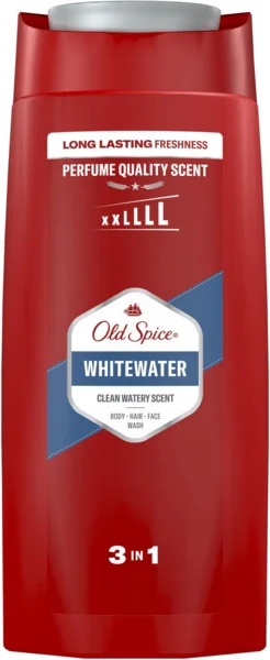 Old spice WhiteWater Tusfürdő és sampon 3in1 675ml tusfürdő (AlzaPlus+)
