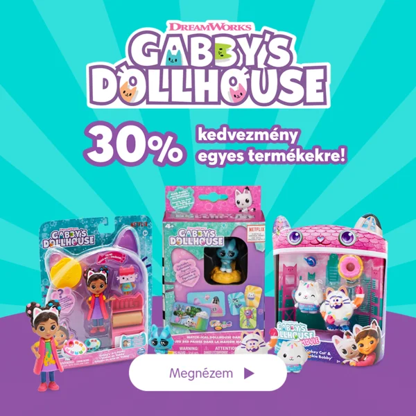30% egyes Gabi babaháza termékekre