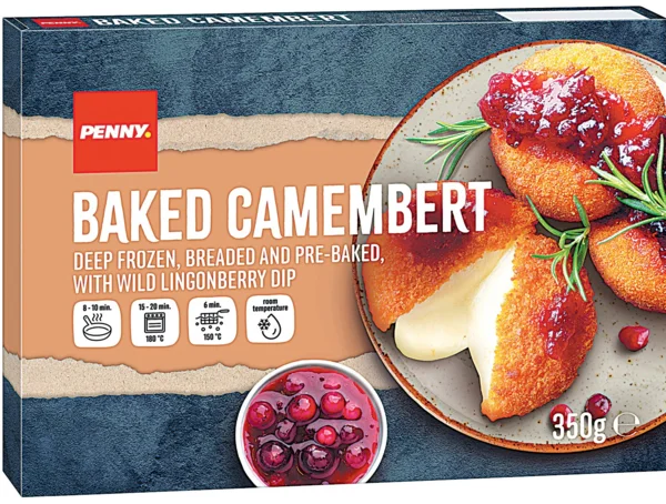 Penny panírozott camembert, 350 g
