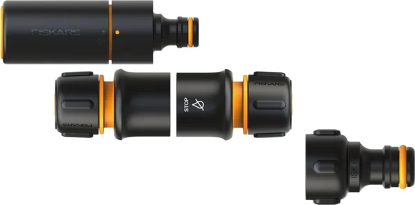 FISKARS Solid készlet - tömlőszerelvények alapkészlete locsoló pisztoly