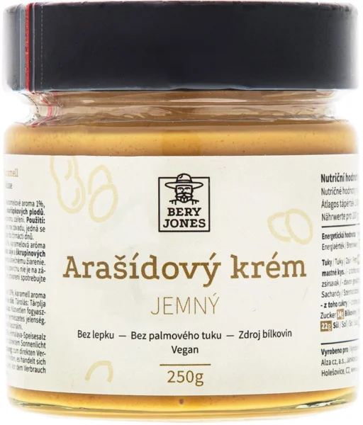 Bery Jones Mogyorókrém, finom, 250 g mogyorókrém