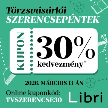 Törzsvásárlói szerencsepéntek: 30%