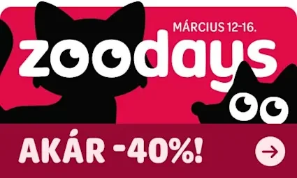 Zoodays (akár -40%)