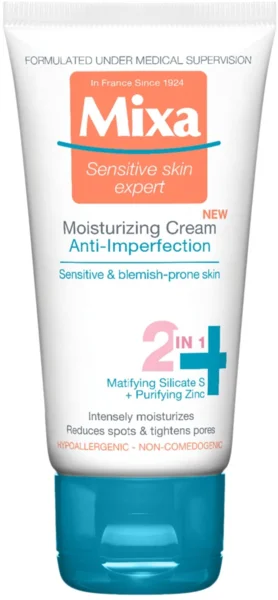 Mixa Anti Imperfection hidratáló krém 2in1 (50 ml)