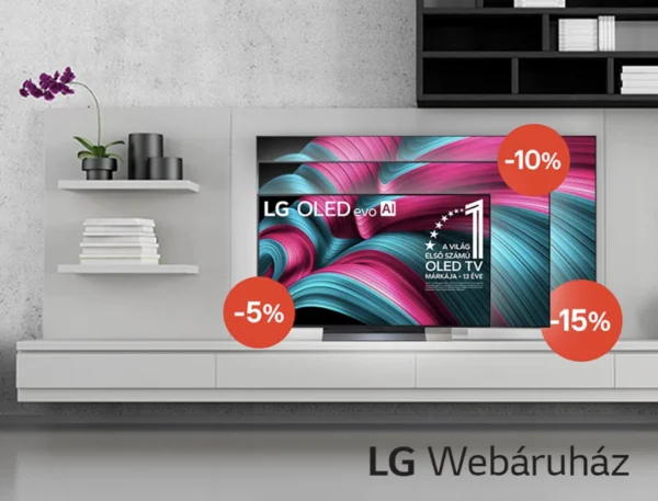 LG OLED, QNED TV vásár: akár -100 000Ft