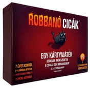 Robbanó cicák kártyajáték (34566)