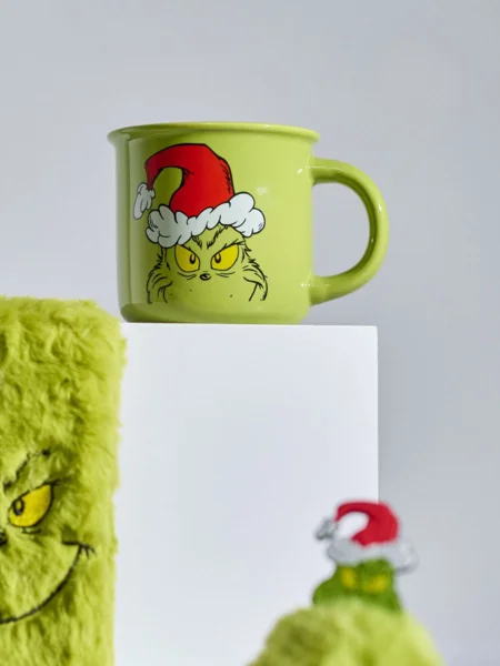 Bögre ünnepi mintával Grinch (514ES-MLC)