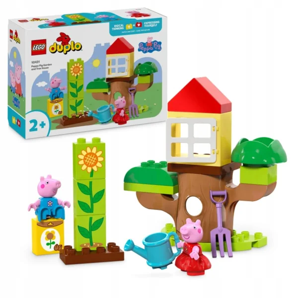 LEGO® DUPLO® - Peppa malac kertje és lombháza (10431)