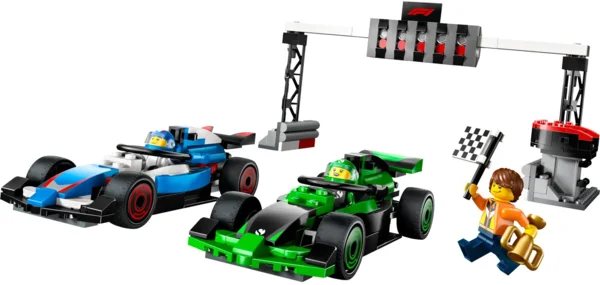 LEGO F1® rajt VCARB és Sauber versenyautókkal 60474 | City