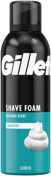 Gillette Classic Sensitive borotvahab - 200 ml