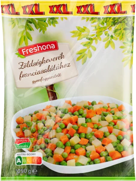 Freshona Franciasaláta zöldségkeverék, 1 250 g