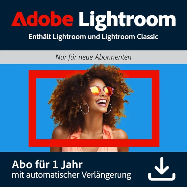 Adobe Lightroom inkl. Classic 1 TB