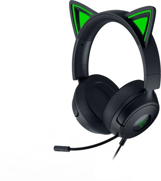 Razer Kraken Kitty V3 X - Black gamer fejhallgató (AlzaPlus+)
