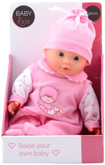 Baby Rose játékbaba - 30 cm, többféle (27595)