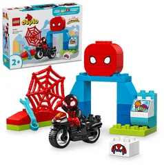 LEGO® DUPLO® Marvel Spin motorkerékpáros kalandjai (10424)